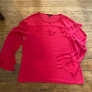 Banana Republic Reddish / Pink  Long Sleeve Shirt